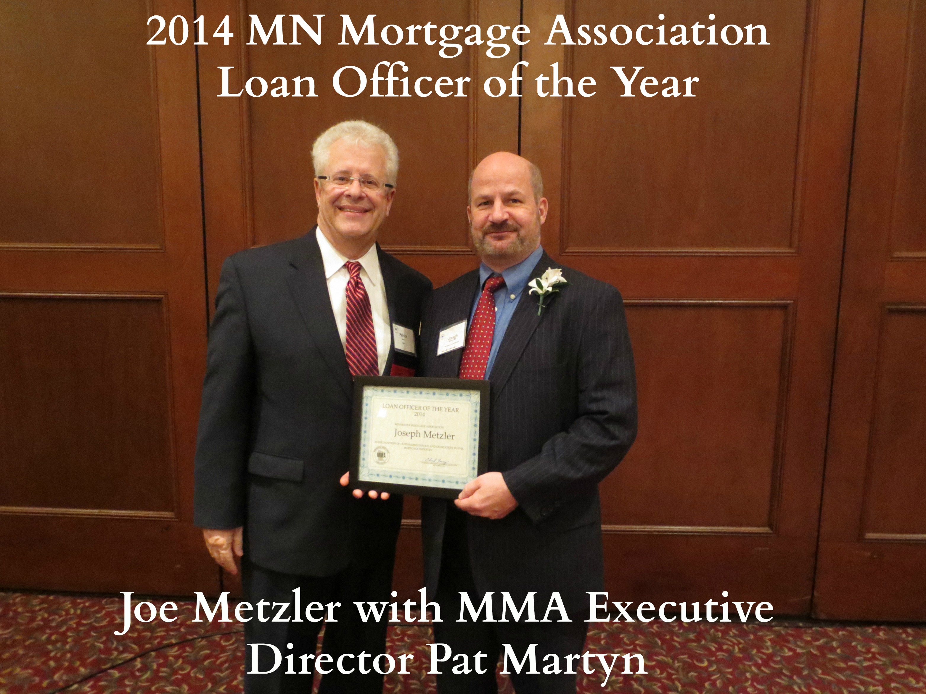 MN 2014 Mortgage Loan Officer of the Year